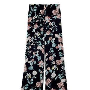 Vince Camuto floral print wide leg pants